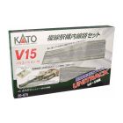Kato 20-874 N Scale V15 Double Track Unitrack Set For Station