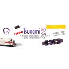 Soundtraxx Tsunami2 885032, KN1 DCC/Sound Complete Installation Kit for Kato N Scale Wide Body Diesels