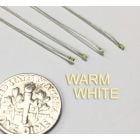 Tony's TTX Ultra Micro LED, 0603 Warm White, 4 Pack, With Resistors