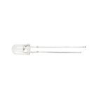 Miniatronics 12-500-02, 5MM Ultra Bright White LED, Pack of 2 With Resistors