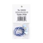 MRC 025302 Light Genie LED With 12 Inch Leads, Golden White, 4 Pack