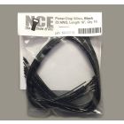 NCE 5240270 Power Drop Wire, 22 Gauge 16in, Black, 16pk