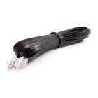 NCE 5240213, RJ12-7 6-Wire Straight Cab Bus Cable, 7 Feet Long