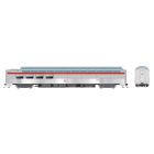 Rapido 175008, HO Scale SP 3/4 Dome-Lounge, Flat Sides, Southern Pacific General Service #3602, Overland Style
