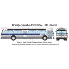 Rapido 753137, HO GM New Look Transit Bus, Deluxe, Chicago Transit Authority CTA #9188