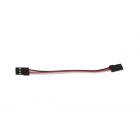 RR-Cirkits CAB Servo Connection Cable Male to Male, 4 in.
