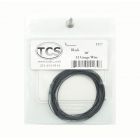 TCS 1217 Gauge 10 ft Wire, Black