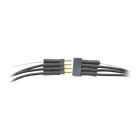 TCS 1491 4-Pin Micro Connector, Black & White Wires