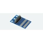 ESU 51967 21MTC Adapter Board Wired No 1, Interface Board for Locos without DCC Interface