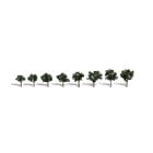 Woodland Scenics 785-3547 Woodland Classic Trees(R) Ready Made - Cool Shade, 3/4 to 1-1/4"  1.9 to 3.2cm Tall pkg(8)