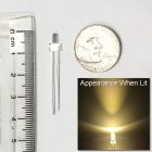 Tony's TTX Ultra 2mm Tower LED, Warm White, With 1k Resistor