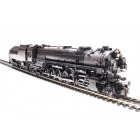 Broadway Limited 6972 HO 4-12-2 Brass Hybrid, Paragon4 DCC Sound, Union Pacific #9028