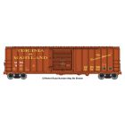 WalthersMainline 910-1896, HO Scale 50ft Ext. Post Boxcar, Virginia & Maryland LRWN #1001