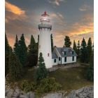 933-3665 Walthers Cornerstone HO Scale Eagle Point Lighthouse Kit