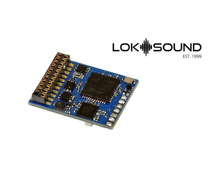 ESU 58219, LokSound 5 Fx DCC/MM/SX/M4, 21MTC NEM660 Sound Decoder, HO Scale