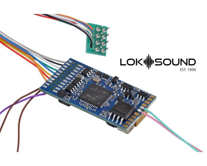 ESU 58420, LokSound 5 DCC, 8-Pin NEM652, Sound Decoder, HO Scale