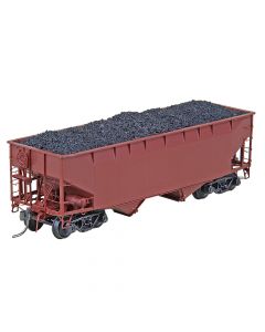 Kadee 7002 HO 50 Ton AAR Open Hopper w/ Wine Latches Undecorated - Boxcar Red