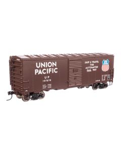 Walthers Mainline 910-1214 HO 40ft AAR Modernized Boxcar, Union Pacific #107070