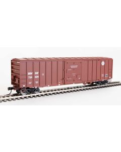 Walthers Mainline 910-1848 HO 50ft ACF Exterior Post Boxcar, BNSF #724829