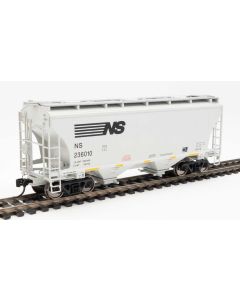 Walthers Mainline 910-7585 HO 39ft Trinity 3281 2-Bay Covered Hopper, Norfolk Southern #236010