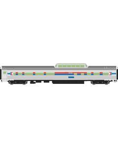 Walthers Mainline 910-30408 HO 85ft Budd Dome Coach, Amtrak Phase I