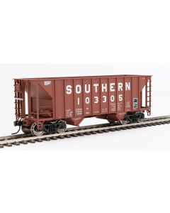 Walthers Mainline HO 34ft 100-Ton 2-Bay Hopper, Southern Railway Brown