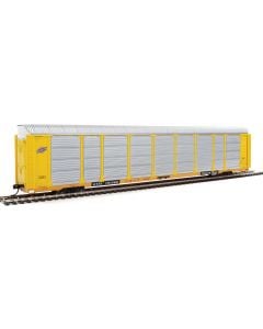 WalthersProto HO 89ft Thrall Tri-Level Autorack, BNSF Rack and Flat
