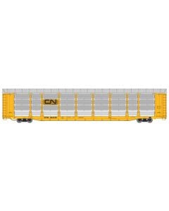 WalthersProto 920-101504 HO 89ft Thrall Bi-Level Auto Carrier, BNSF #300110