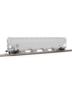 WalthersProto HO 67ft Trinity 6351 4-Bay Covered Hopper, Bunge Corporation BNGX