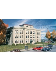 Walthers Cornerstone 933-4143 HO Ford Central Office Building Kit