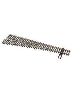 Walthers 948-83015, HO Scale Code 83 Nickel Silver DCC Friendly Number 5 Turnout, Left Hand