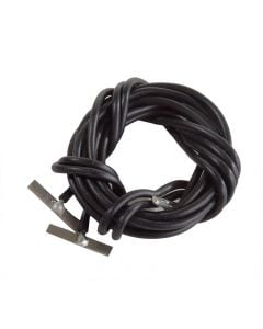 Walthers HO Code 83/100 Nickel Silver Terminal Joiners pkg(2) - Includes Black 22-Gauge Wire