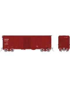 Rapido 142105A HO USRA Single-Sheathed Wood CPR Clone Boxcar, Canadian Pacific, Service Markings
