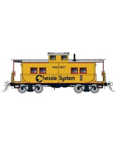 Rapido HO 144028 Northeastern-Style Steel Caboose, Chessie System #1835
