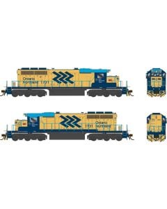 Bowser 25333 HO GMD SD40-2, Standard DC, Ontario Northland #1731