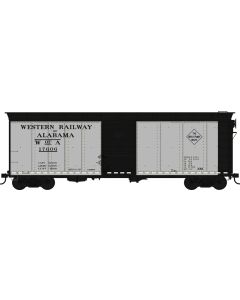 Bowser HO 40ft Box Car, Western Railway Of Alabama