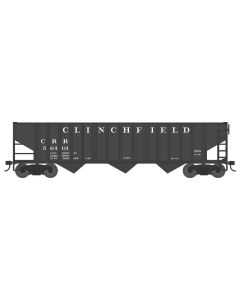 Bowser 43453 HO 70-ton 14 Panel Hopper, Clinchfield #56401