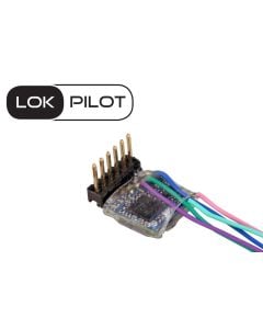 ESU 59857 LokPilot 5 micro DCC, 6-pin Direct 90 degrees