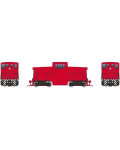 Rapido 48034 HO GE 44 Tonner, Standard DC, Industrial Red - Phase III Body