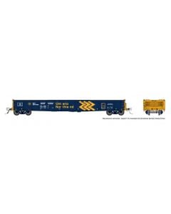 Rapido 50046 HO 52ft 6in Canadian Mill Gondola 6-Pack, Algoma Central