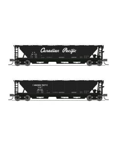 Broadway Limited 7260 N Class H32 5-Bay Covered Hopper 2-Pack, Canadian Pacific