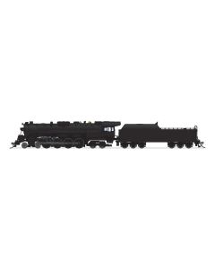 Broadway Limited Imports 7413, N Scale Reading T1 4-8-4, Paragon4™ Sound/DC/DCC, Unlettered Black Painted