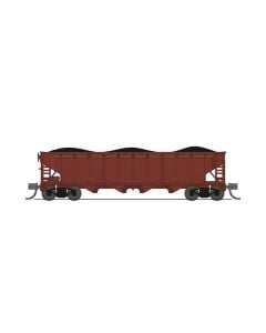 Broadway Limited 7432 N ARA 70-Ton 4-Bay Hopper 4-Pack, Painted Boxcar Red, Unlettered