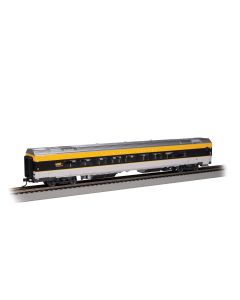 Bachmann 74505, HO Scale Siemens Venture Coach, VIA Rail Canada #2800, Gray Black & Yellow