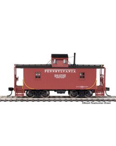 WalthersProto 920-103407 HO N6B Wood Caboose, Pennsylvania Railroad #1