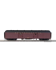 WalthersProto 920-17248 HO 60ft PRR Class B60b Baggage Car, Standard Doors, Pennsylvania Railroad #9210