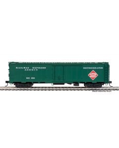 WalthersProto 920-17315 HO 50ft REA Riveted Steel Express Reefer, Railway Express Agency (Early) #1
