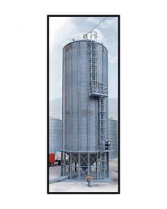 933-2937 Walthers Cornerstone HO Wet/Dry Grain Storage Bins