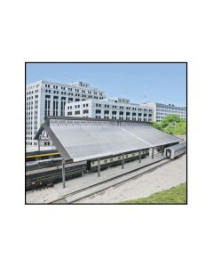 933-2984 Walthers Cornerstone HO Train Shed with Clear Roof