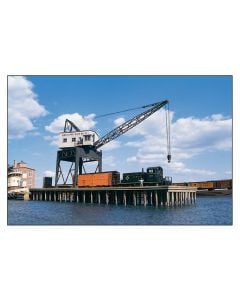 933-3067 Walthers Cornerstone HO Pier & Traveling Crane